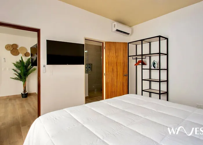 Great Located Spacious 2 Bedroom With Amazing Terrace By Waves Management Villa Tulum